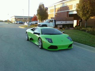 Lamborghini Murcielago Lp640 Green