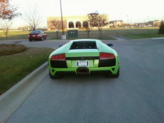 Lamborghini Murcielago Lp640 Green