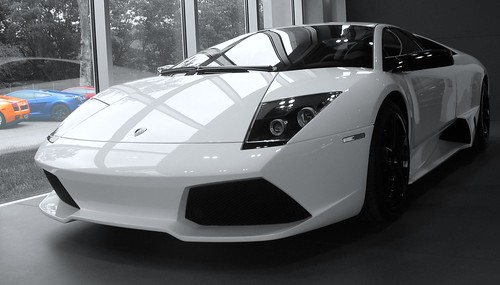 Lamborghini Reventon Black And White