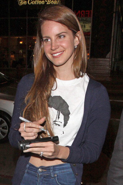 Lana Del Rey Ride Hairstyle