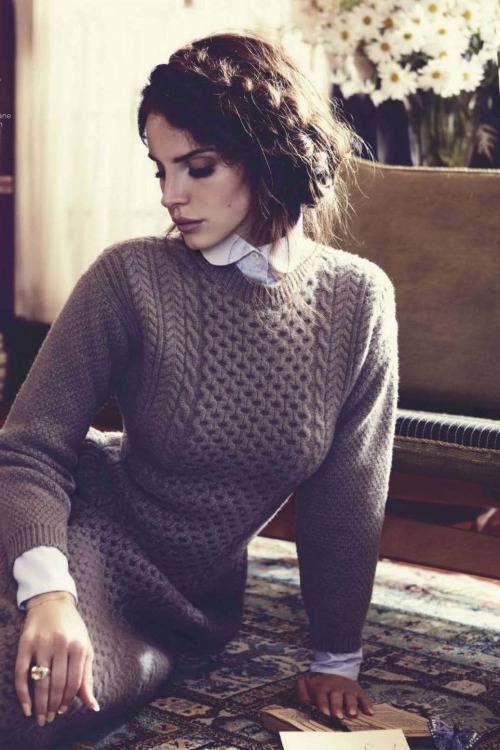 Lana Del Rey Vogue Australia Hair