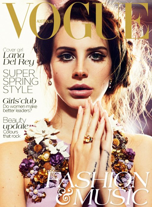 Lana Del Rey Vogue Australia October 2012