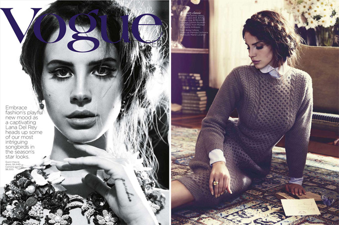 Lana Del Rey Vogue Australia October 2012