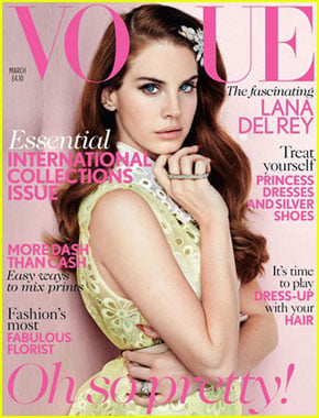 Lana Del Rey Vogue Shoot