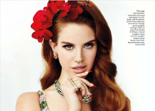 Lana Del Rey Vogue Shoot