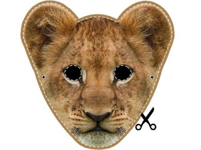 Lion Cub Face Paint