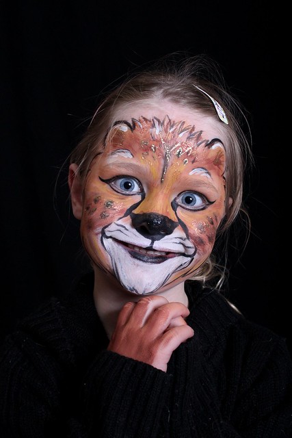 Lion Cub Face Paint