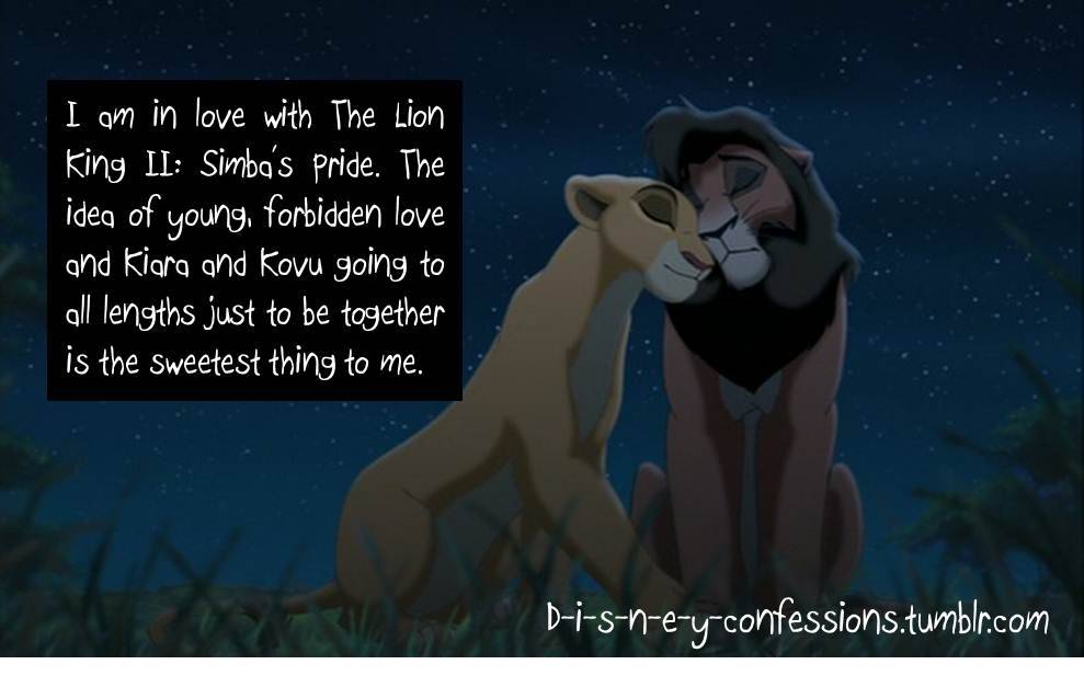 Lion King 2 Kiara And Kovu Love Song