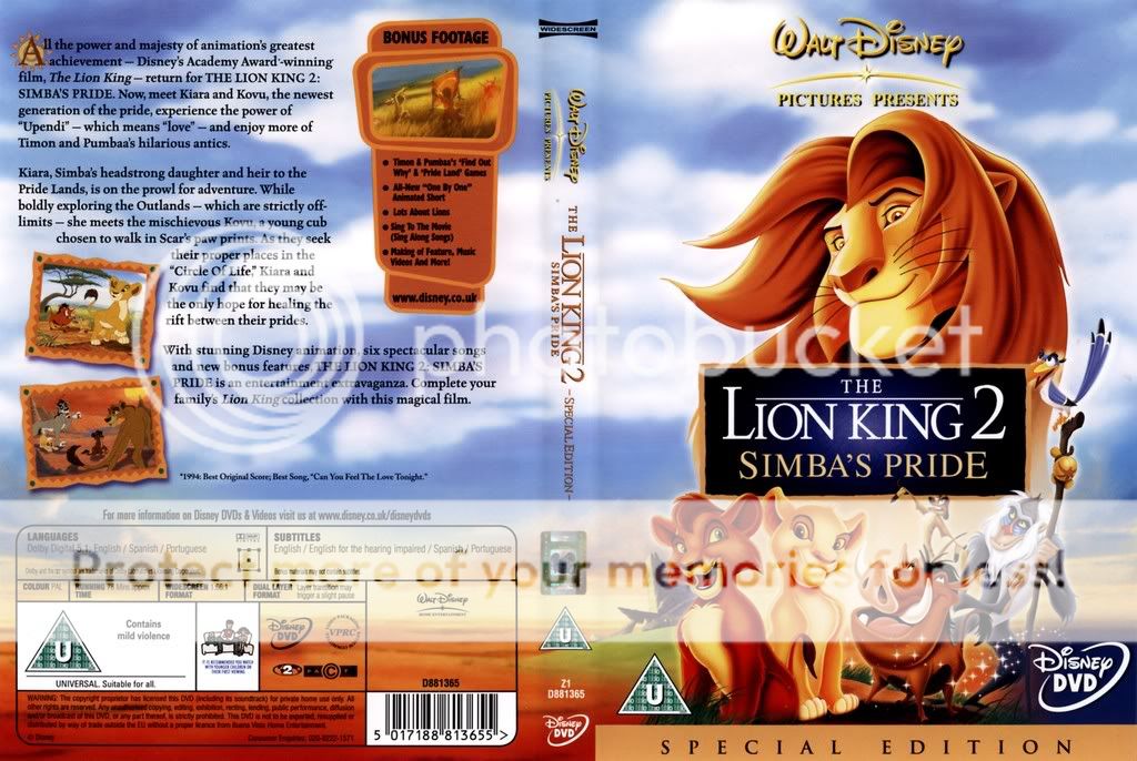 Lion King 2 Movie Free