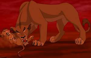 Lion King 2 Zira And Scar