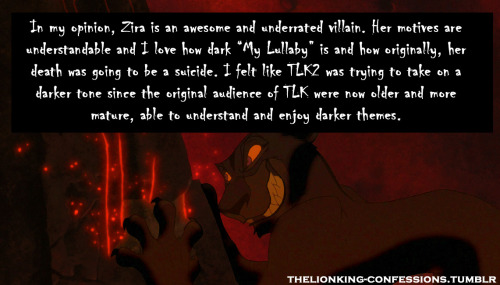 Lion King 2 Zira Voice