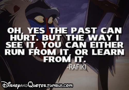 Lion King Quotes Rafiki Past