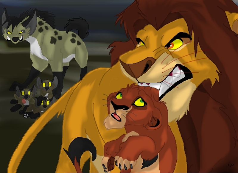 Lion King Scar And Hyenas