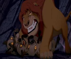 Lion King Scar And Hyenas