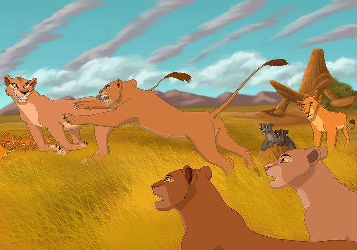 Lion King Scar And Nala