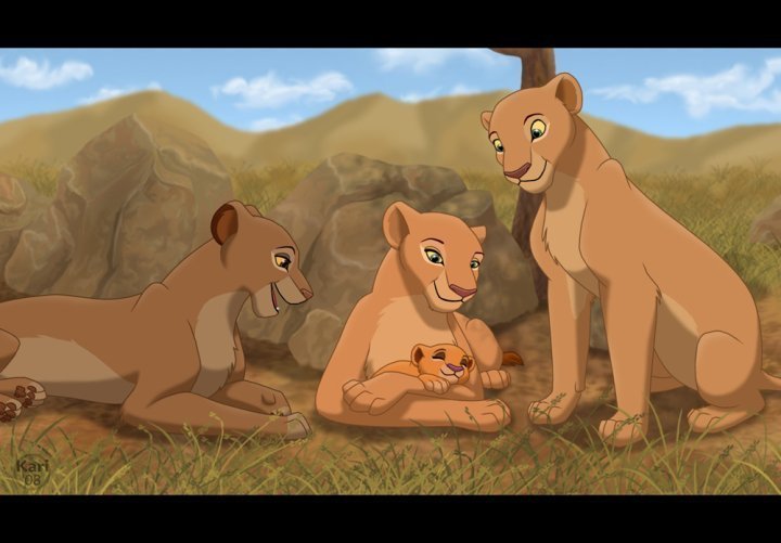 Lion King Scar And Nala