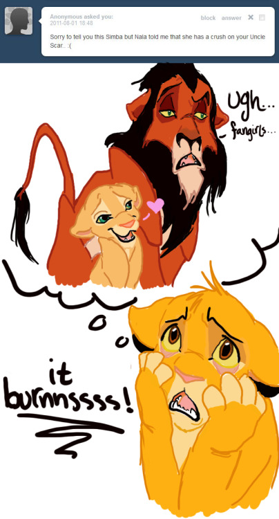 Lion King Scar And Nala