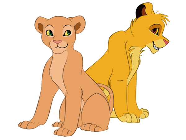 Lion King Simba And Nala Cubs