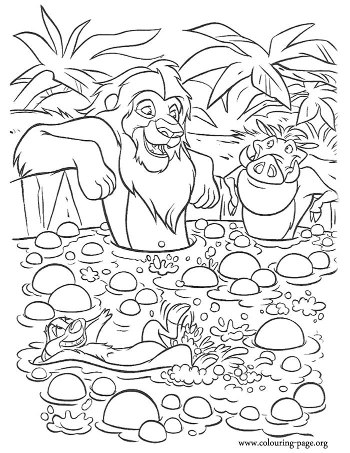 Lion King Simba Coloring Pages