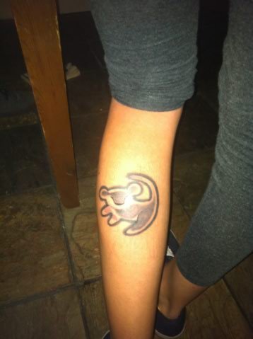 Lion King Simba Tattoo