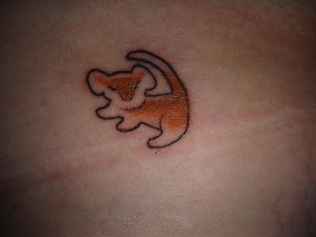 Lion King Simba Tattoo