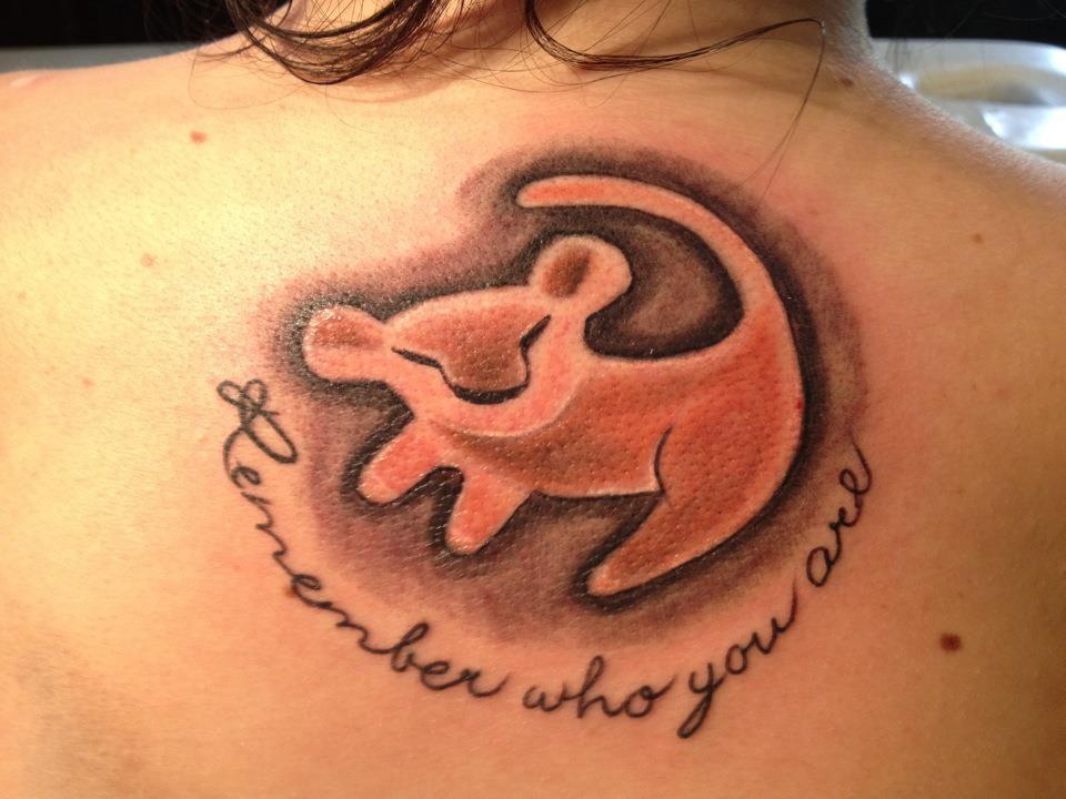 Lion King Tattoo Remember Who You Are