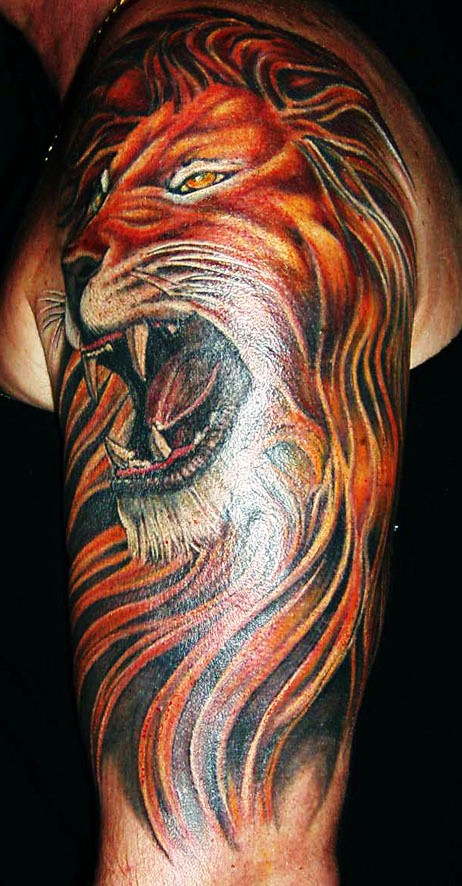 Lion Tattoo Ideas For Men