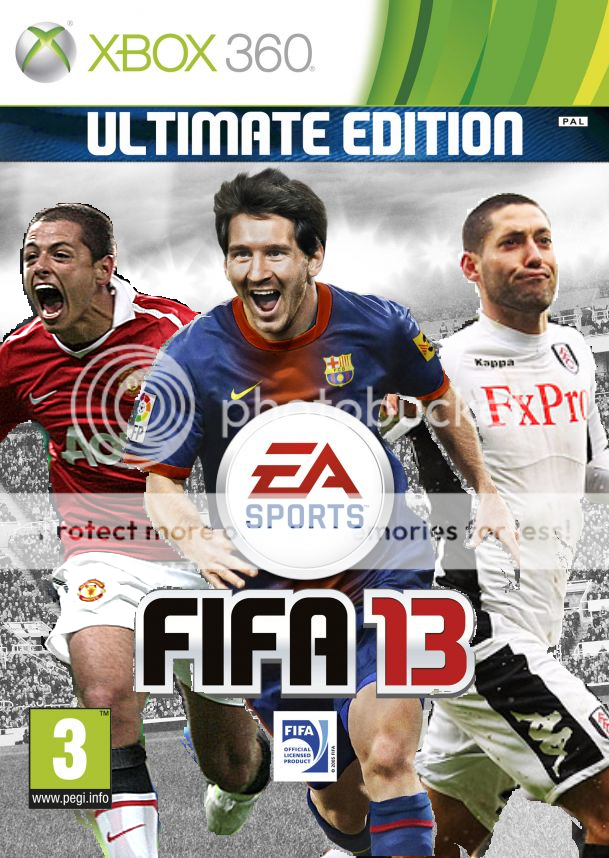 Lionel Messi Fifa 13 Cover