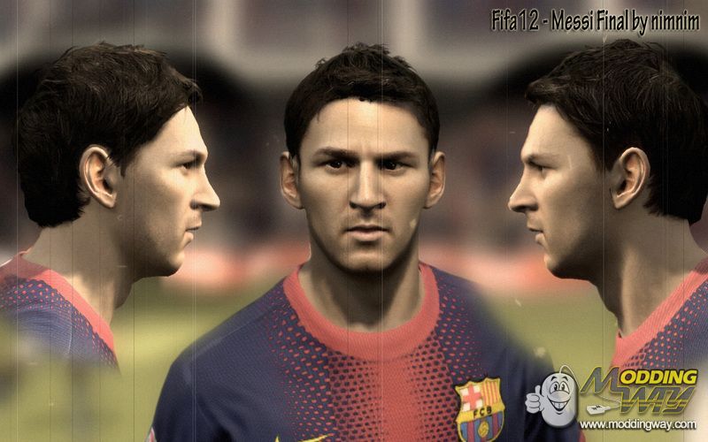 Lionel Messi Fifa 13 Face