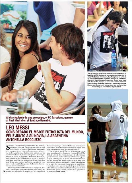 Lionel Messi Girlfriend Pictures