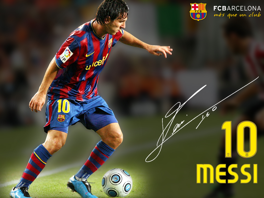 Lionel Messi Wallpaper 2009