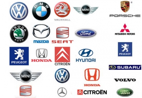 Logos And Names Of Cars