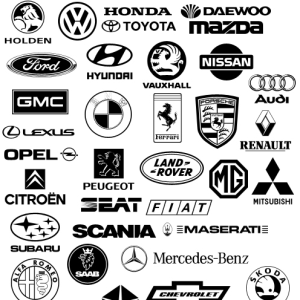 Logos And Names Of Cars