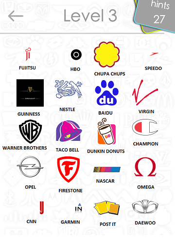 Logos Quiz Level 3 All Answers