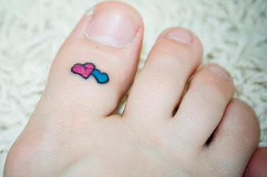 Love Heart Tattoo Design