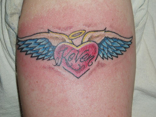 Love Heart Tattoo Designs Girls