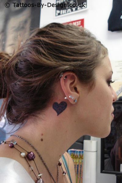 Love Heart Tattoos For Women