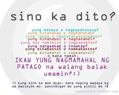 Love Quotes For Her Tagalog Tumblr