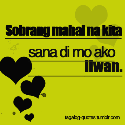 Love Quotes For Her Tagalog Tumblr