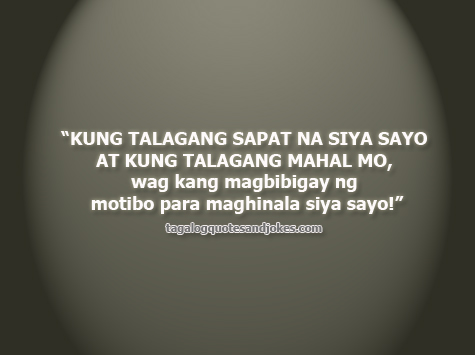 Love Quotes Tagalog 2012