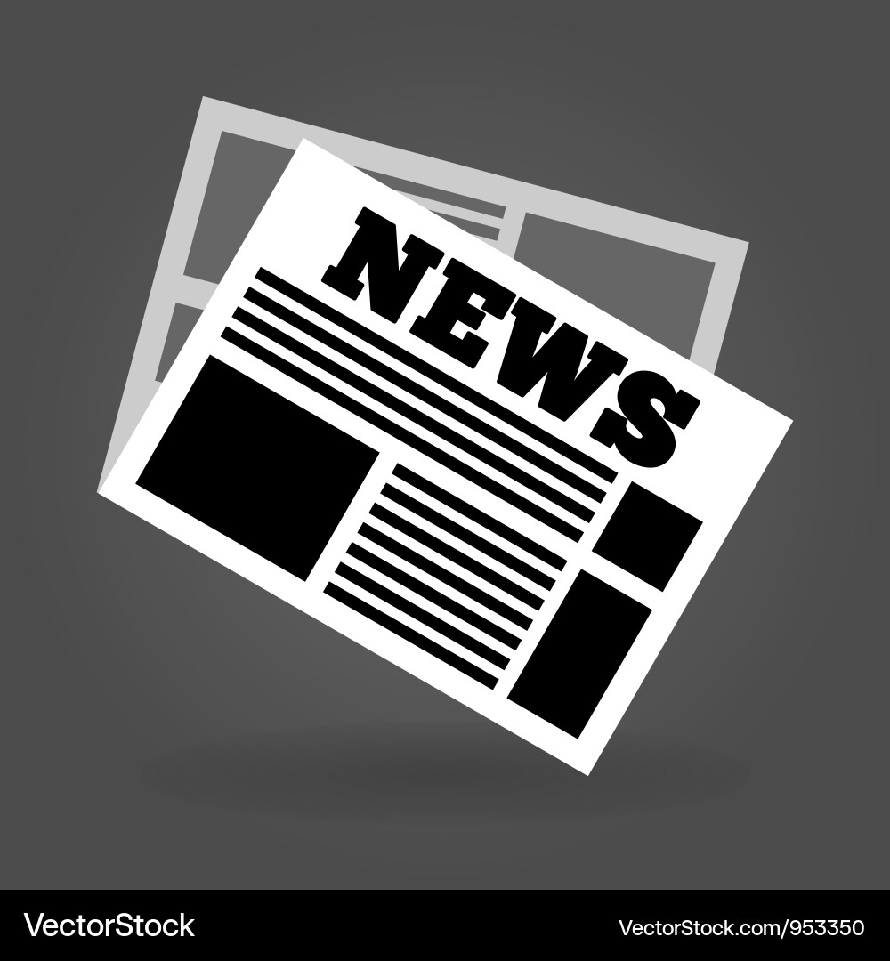 News Icon Vector