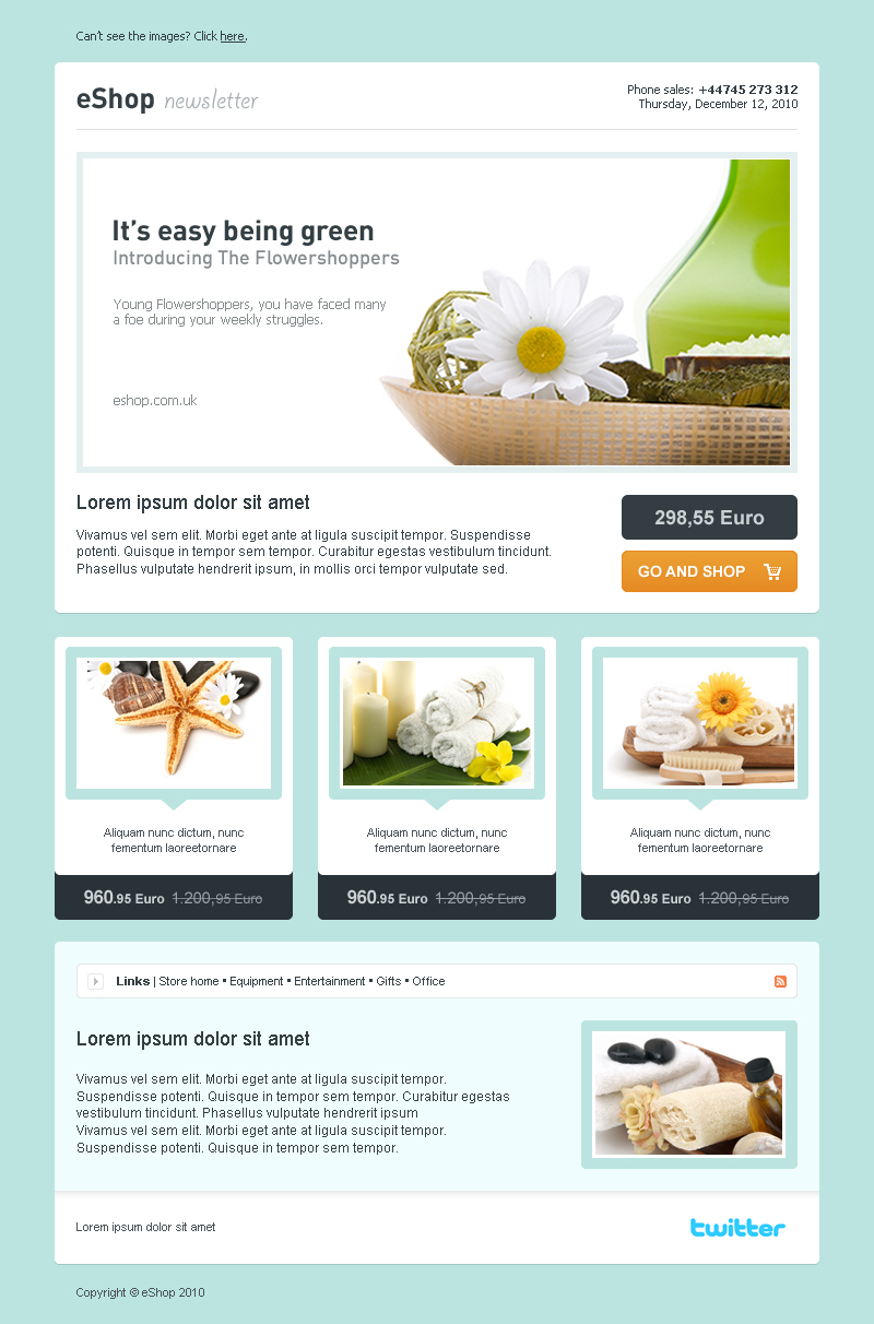 Newsletter Layout Template