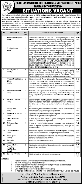 Newspaper Ads For Jobs Pakistan