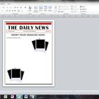 Newspaper Article Template For Kids