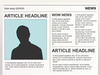 Newspaper Articles For Kids Template