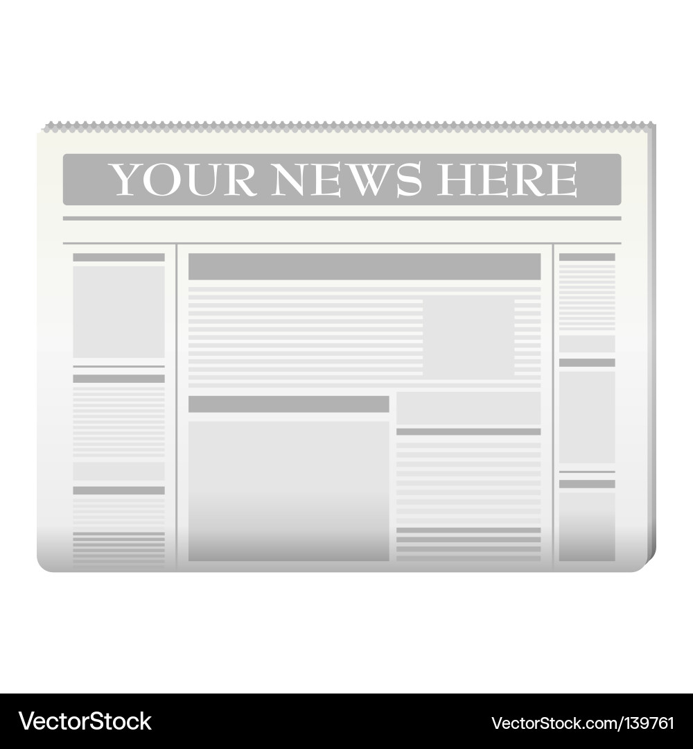 Newspaper Template Blank