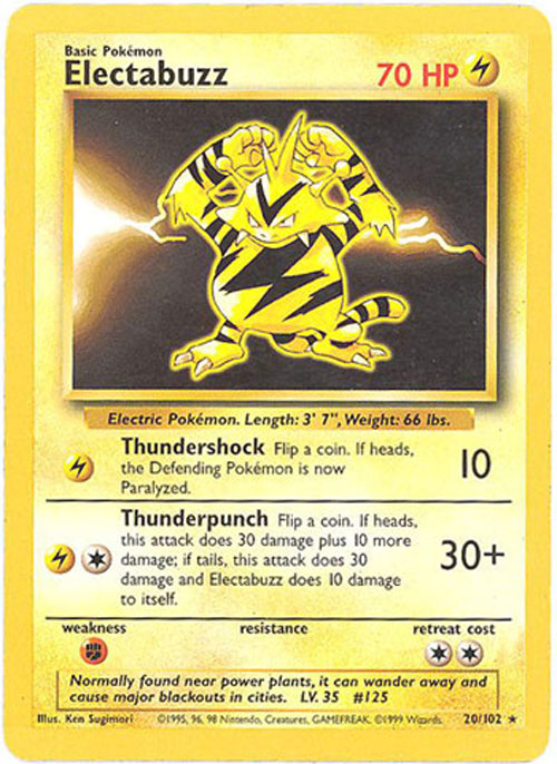 Rare Basic Pokemon Cards