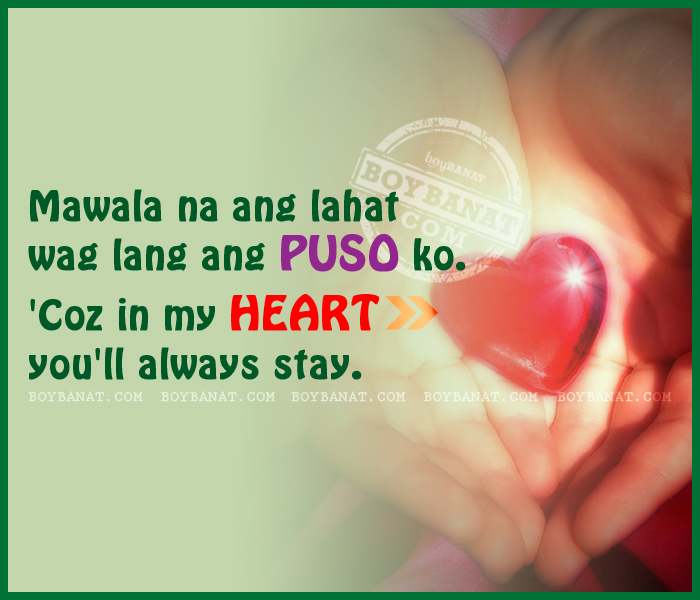 Sad Love Quotes Tagalog 2012