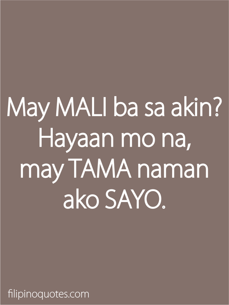 Sad Love Quotes Tagalog 2012