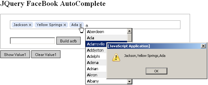 Simple Autocomplete Jquery Example